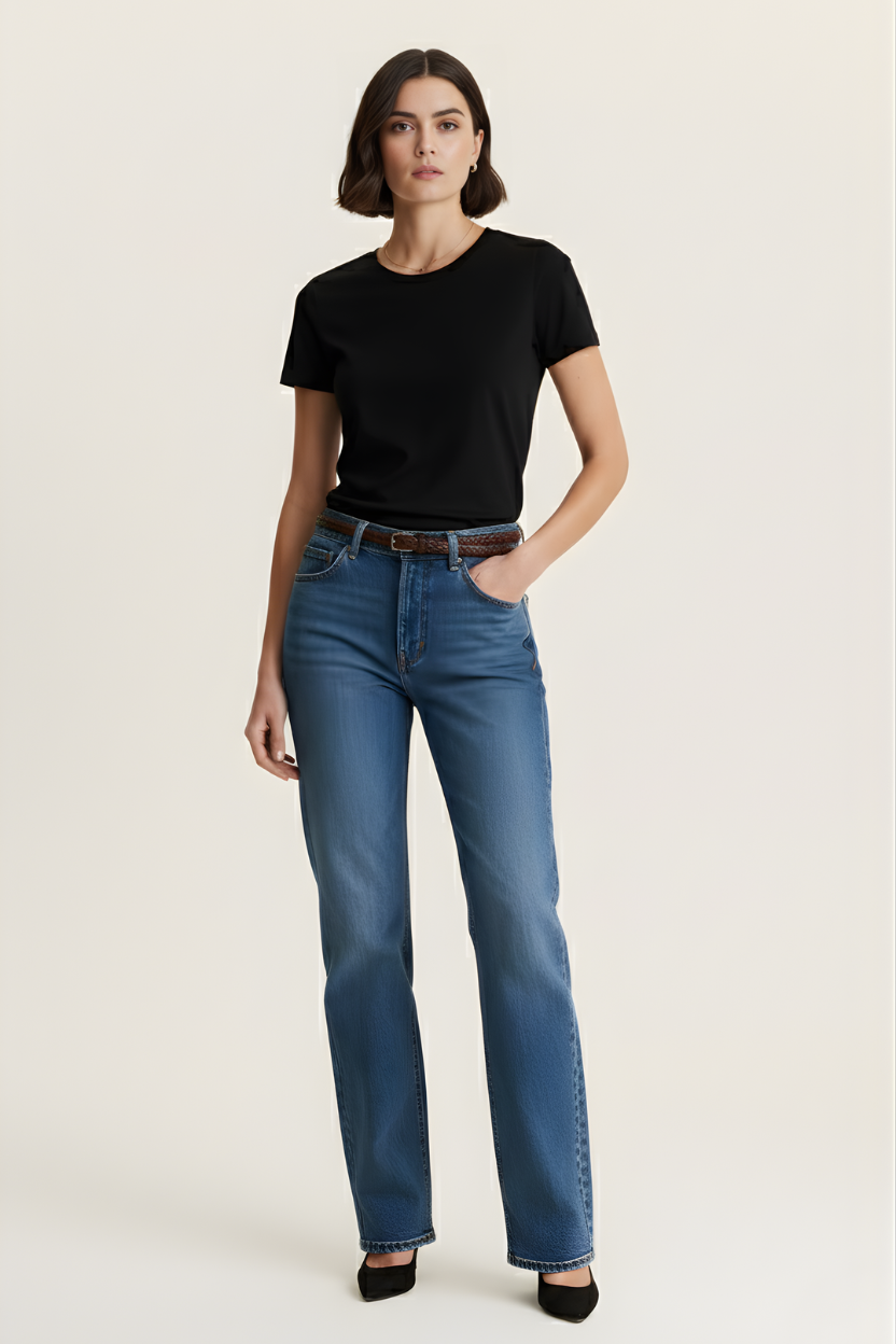 T-shirt de algodão com manga curta