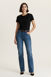 T-shirt de algodão com manga curta