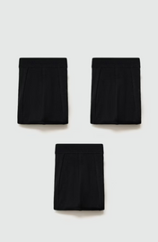 Pacote com 3 cuecas pretas