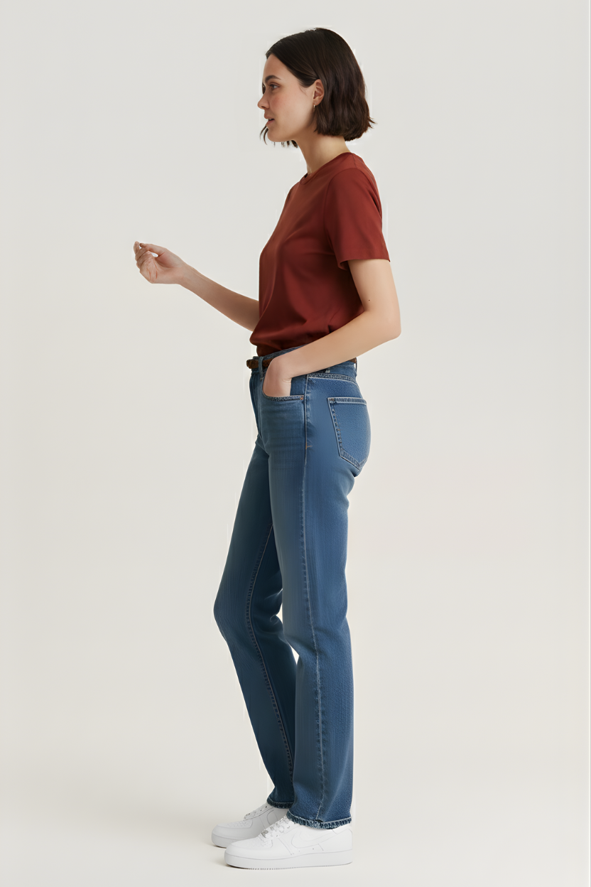 T-shirt de algodão com manga curta